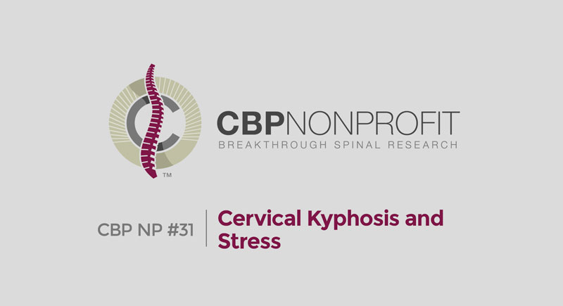 CBP NP #31: Cervical Kyphosis and Stress